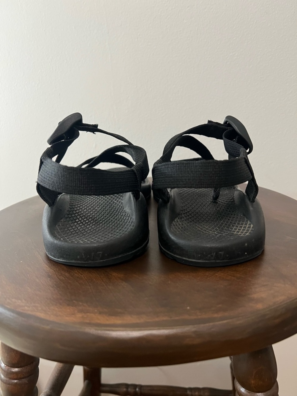 Chaco Black Strappy Outdoor Sandals - Picture 3 of 4